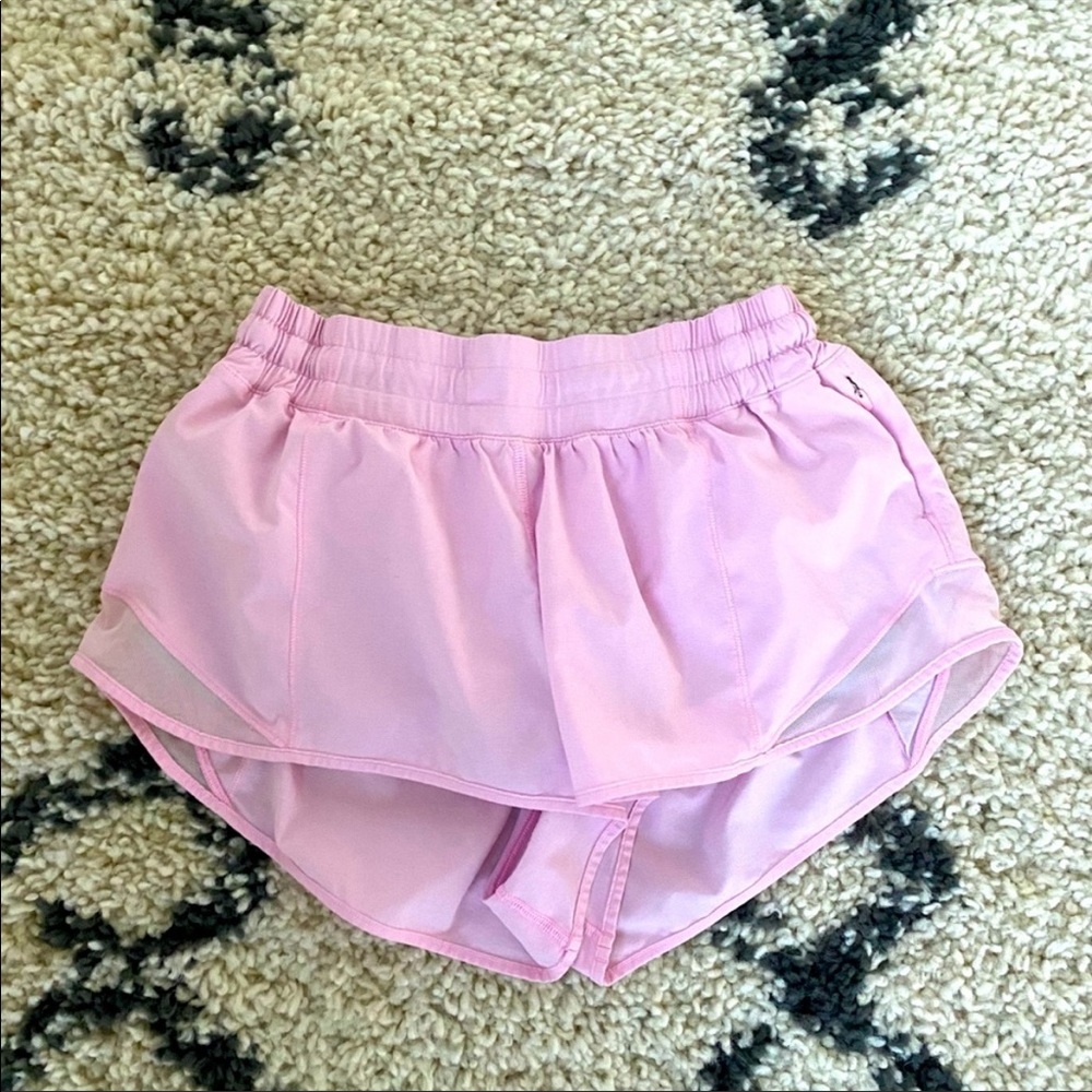 Size 8 lulu lemon Hotty Toddy shorts.